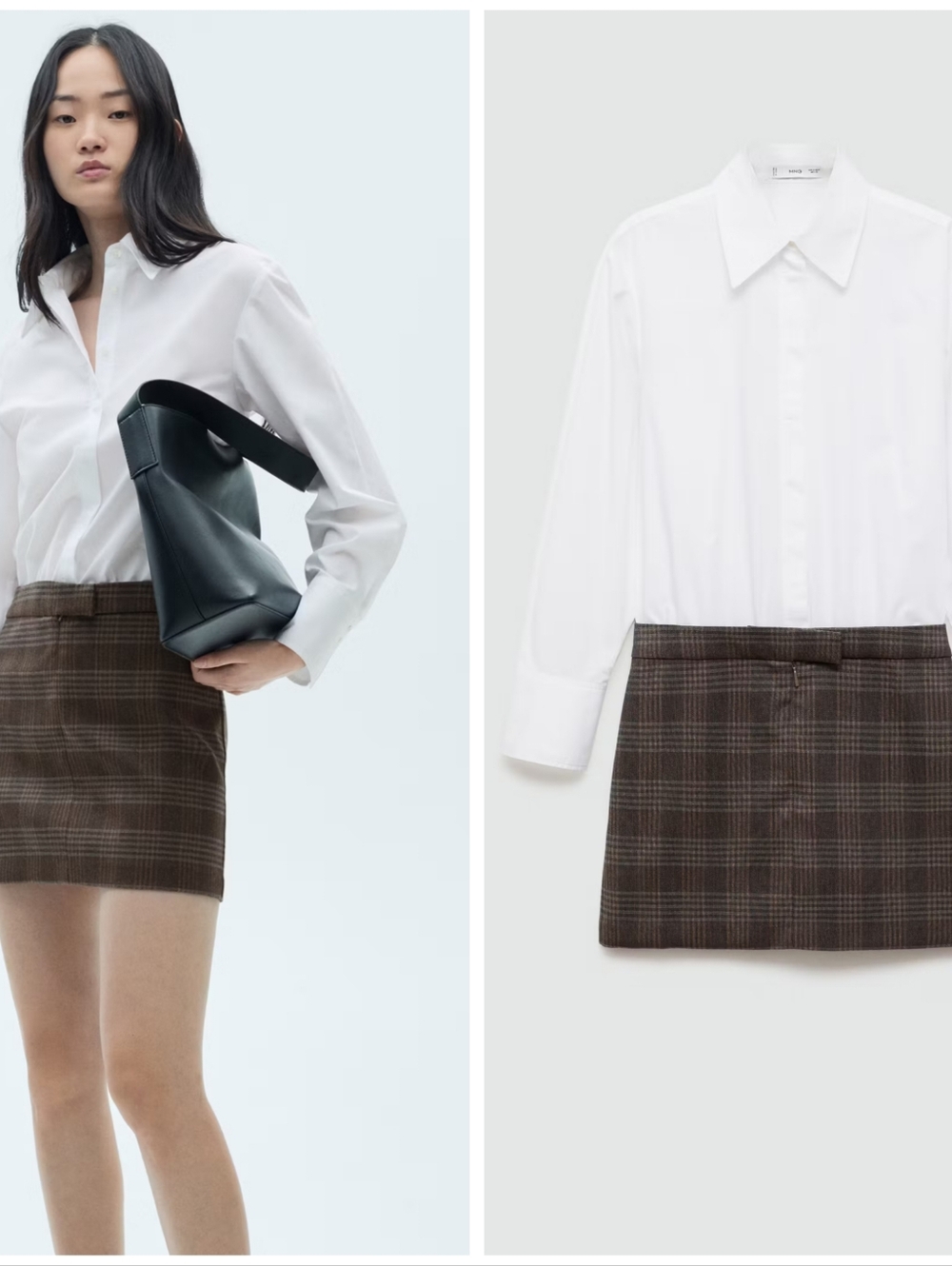 MANGO Combined Dress